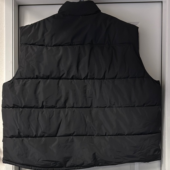 Men's Big & Tall Corduroy Collar Midweight Puffer Jacket - Goodfellow & Co 5XL - Picture 3 of 4